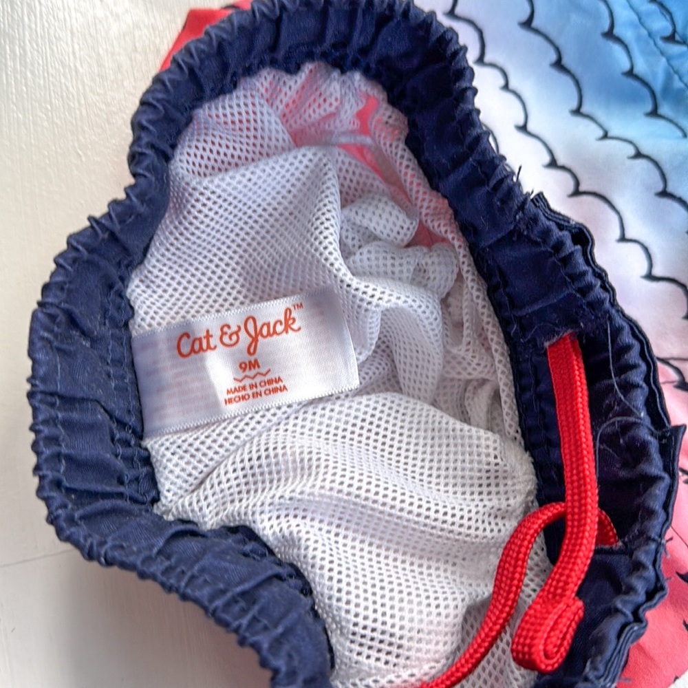 Cat & Jack Waves Swim Trunks - 9M - Picture 4 of 4